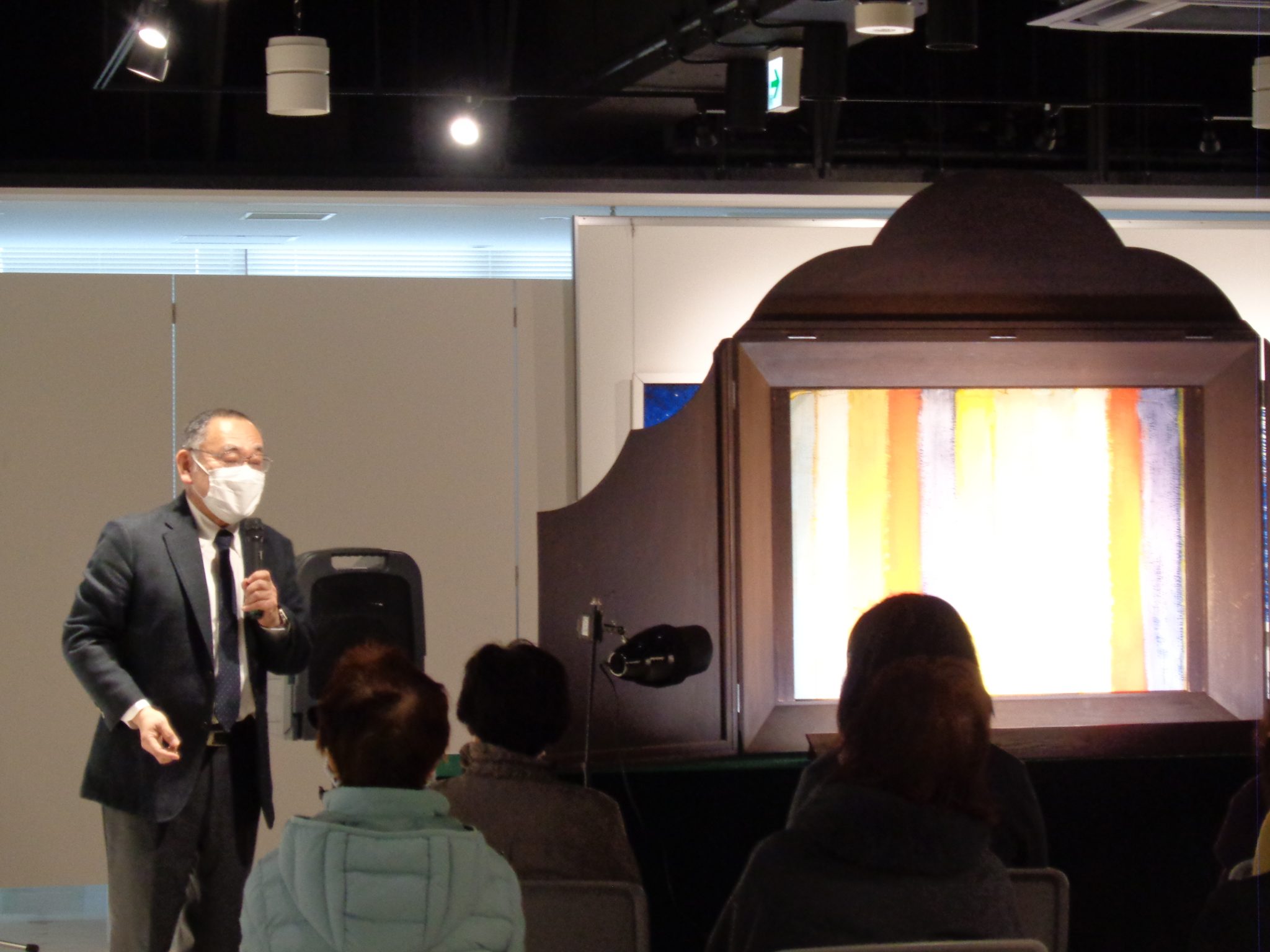 諸橋精光超大型紙芝居「やまなし」原画展開催中(~3/27まで) ギャラリーみつけ/見附市民ギャラリー